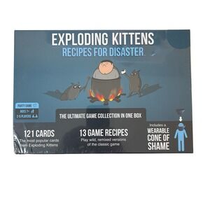 Exploding Kittens Ultimate Game Collection Party Game, Recipes for Disaster